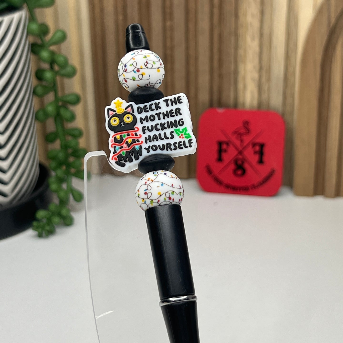 Deck Mother F***ing Halls Plastic Pen